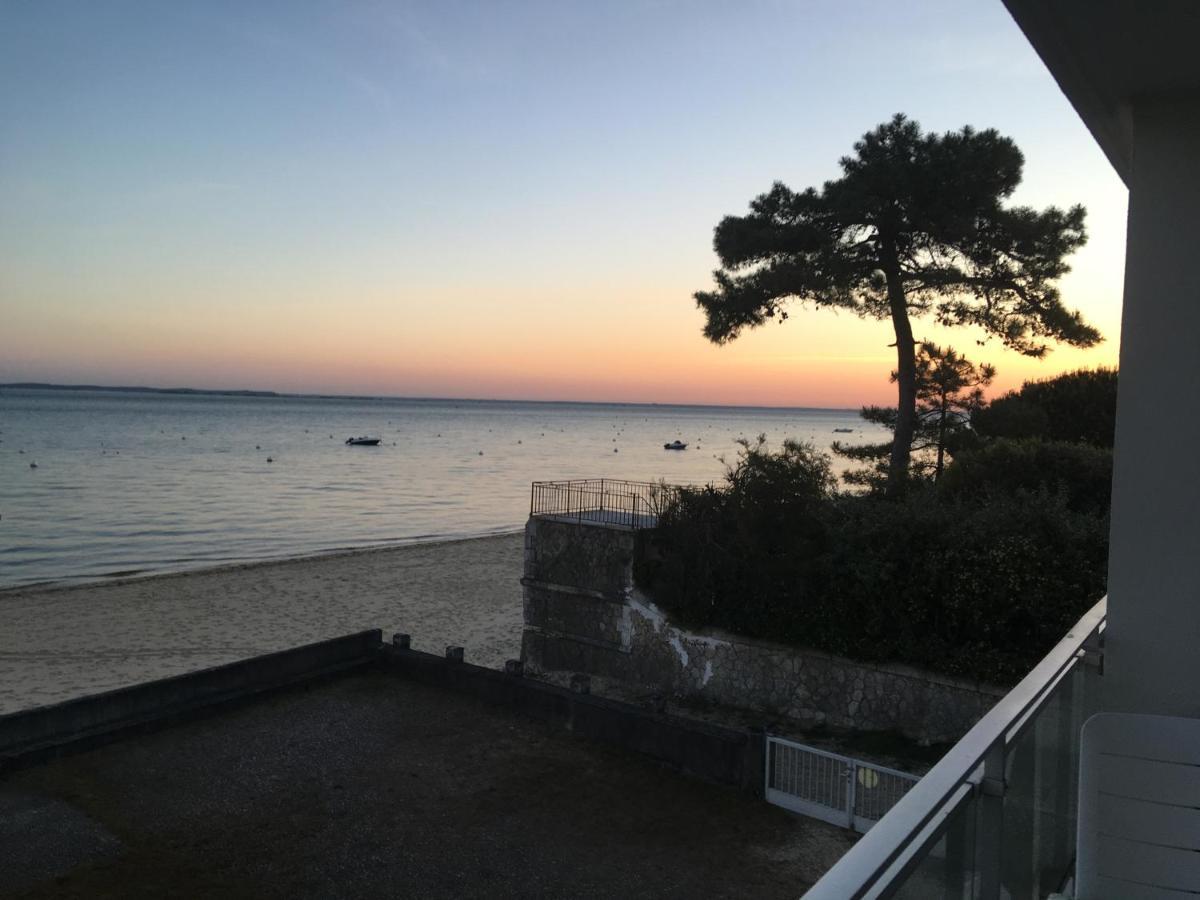 Appartement Arcachon Perreire Premiere Ligne Les Pieds Dans L Eau Vue Magnifique Sur Le Bassin Bagian luar foto