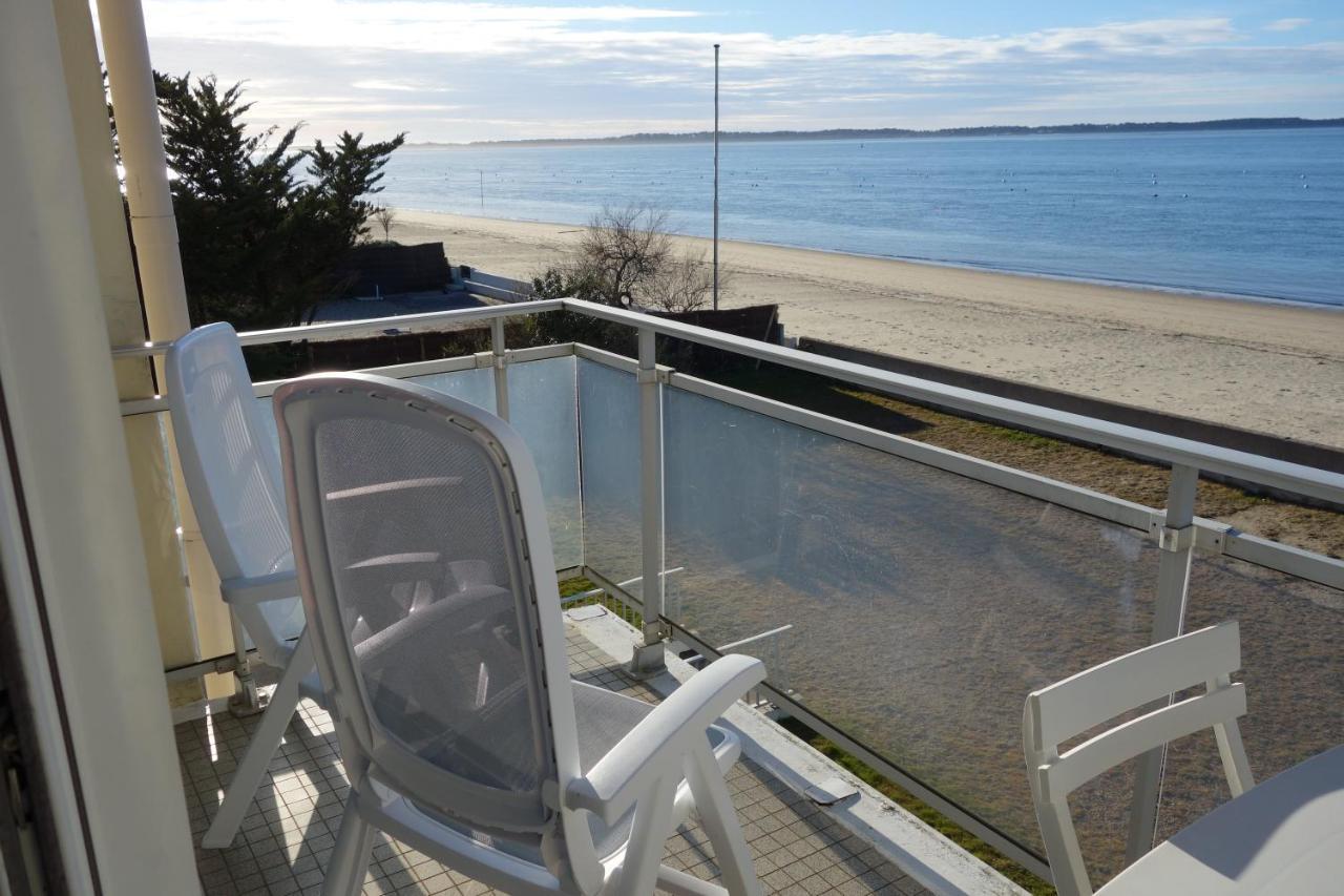 Appartement Arcachon Perreire Premiere Ligne Les Pieds Dans L Eau Vue Magnifique Sur Le Bassin Bagian luar foto