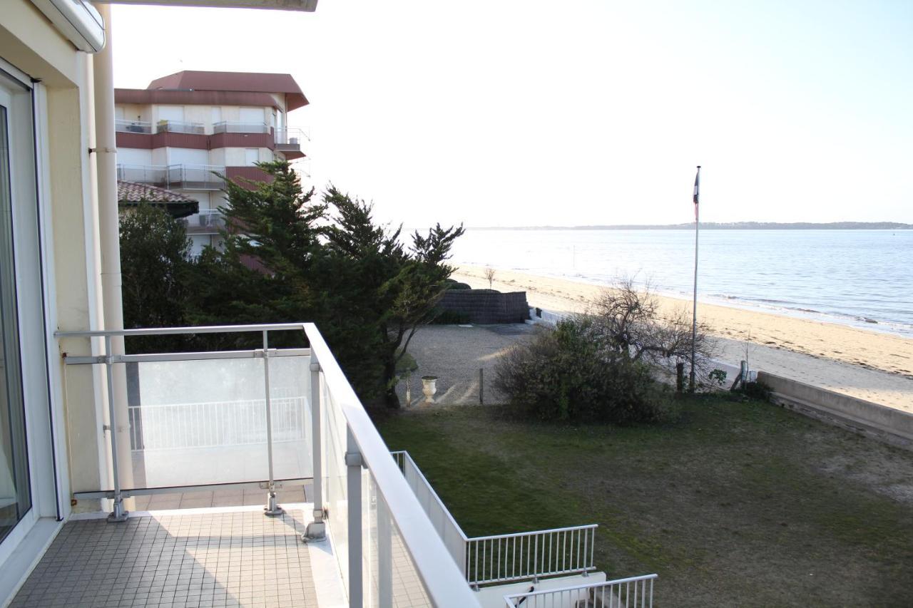 Appartement Arcachon Perreire Premiere Ligne Les Pieds Dans L Eau Vue Magnifique Sur Le Bassin Bagian luar foto
